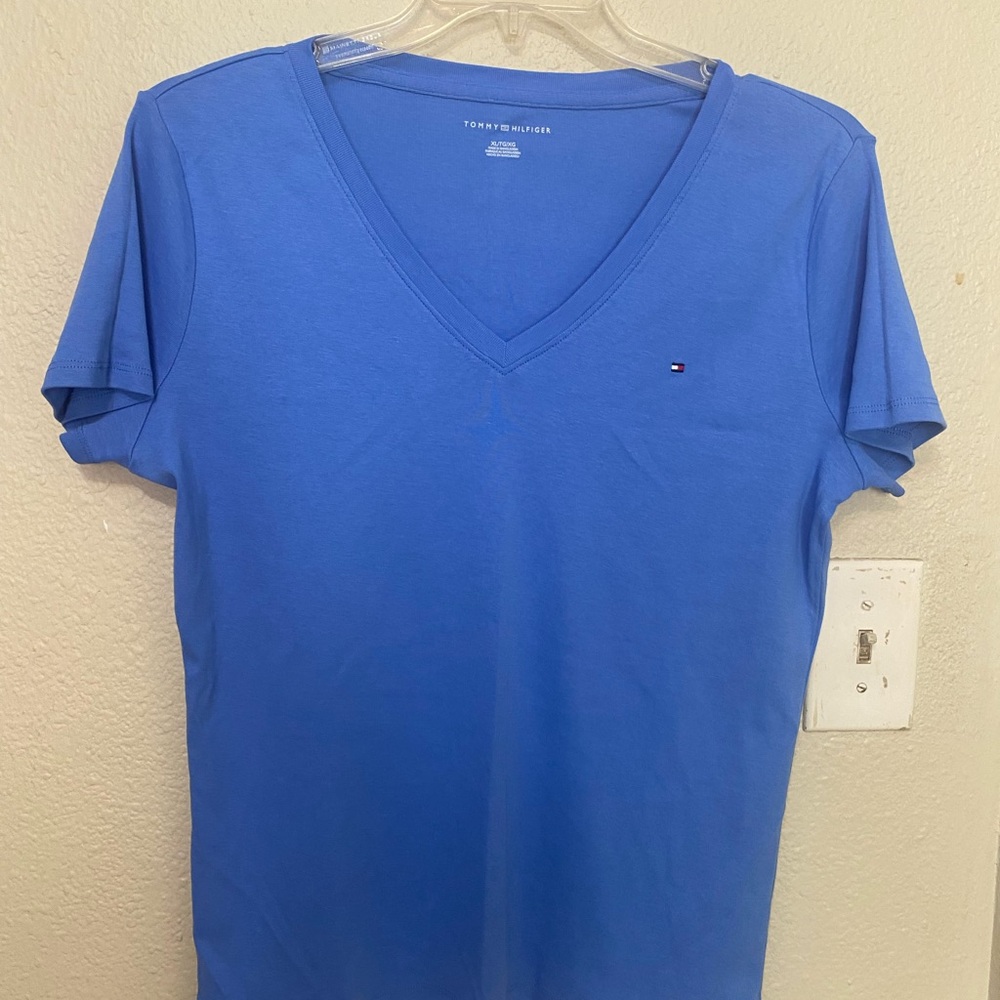 Tommy Hilfiger Classic Blue Crew Neck Tee
